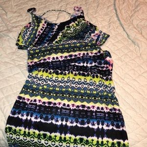 Multi color maxi dress